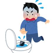 smartphone_suibotsu_toilet
