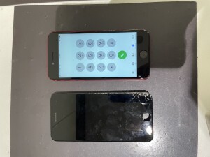 奈良市　iPhone　ガラス交換