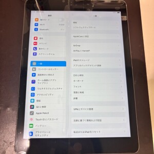 iPad6　フロントガラス交換修理