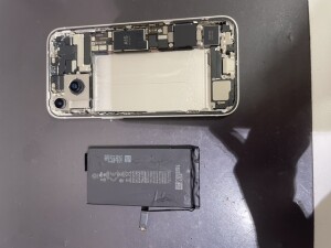 奈良市　iPhone　バッテリー交換