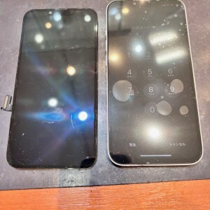 iphone13　液晶パネル故障修理