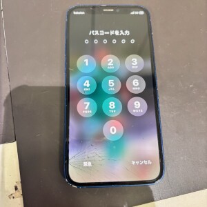 iphone12mini　画面割れ修理