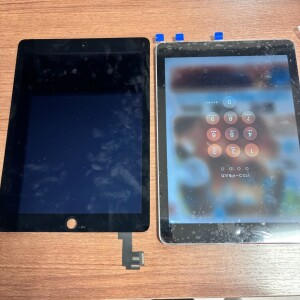天理市長滝市　iPadAir2　液晶故障修理