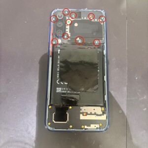 奈良市柏木町　XiaomiMi9SE　液晶故障