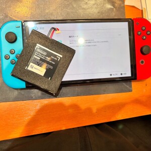 生駒市さつき台　任天堂Switch有機EL　バッテリー交換