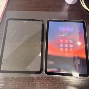 天理市九条町　iPad10　ガラス交換修理