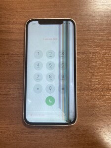 iPhone　液晶故障　奈良県天理市佐保庄町
