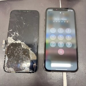 天理市内馬場町　iPhone12Pro　画面修理