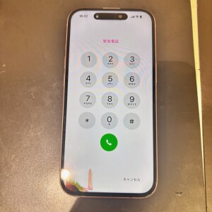 奈良市あやめ池　iPhone13　液晶交換修理