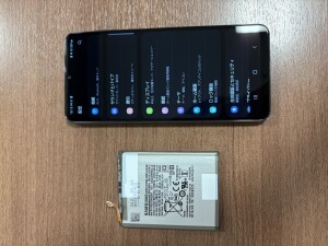 Galaxy　バッテリー交換　奈良県奈良市