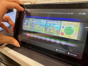 Switchの液晶修理