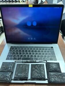 奈良県生駒郡平群町 MacBook(A1707) バッテリー交換