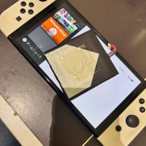 奈良県生駒郡平群町　有機ELSwitch　バッテリー交換