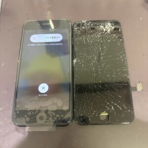 奈良県生駒郡安堵町　iPhoneSE第三世代　画面修理
