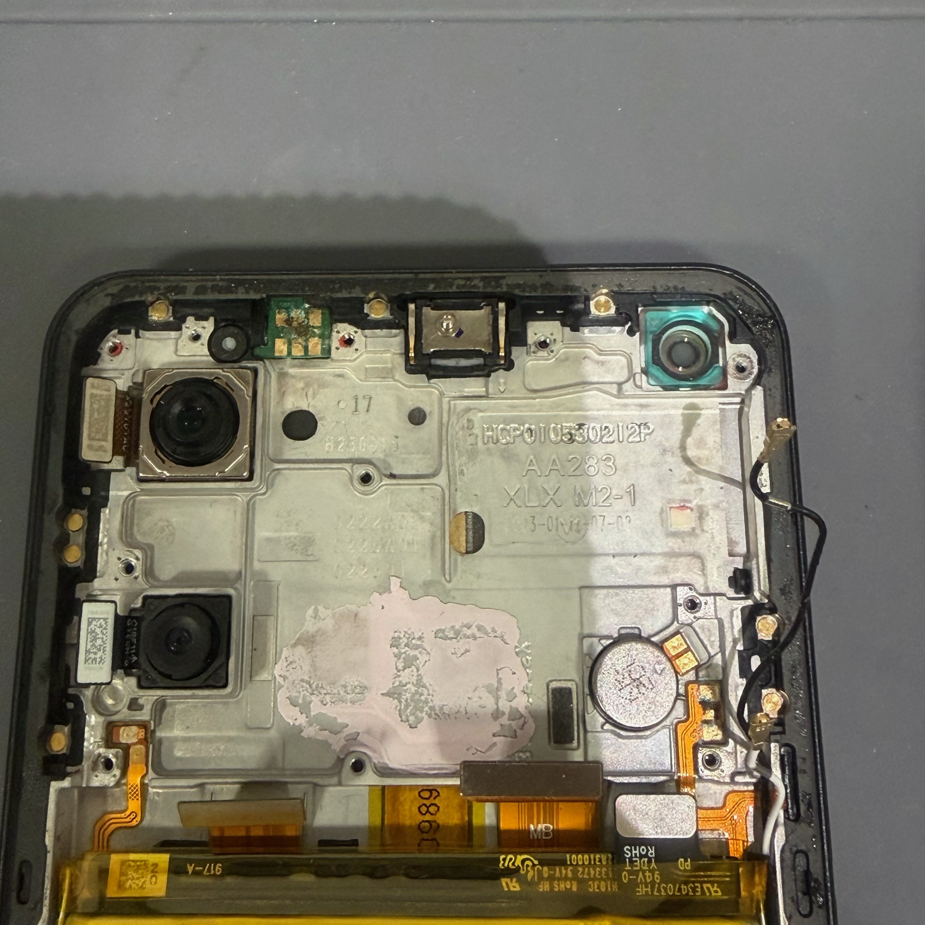 奈良県奈良市秋篠町　OPPORENO9A　水没復旧作業