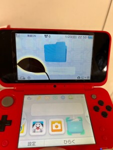 奈良県生駒郡斑鳩町 2DSLL 画面修理