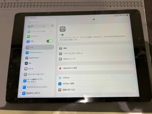 奈良県奈良市法華寺町　iPad7　ガラス割れ修理