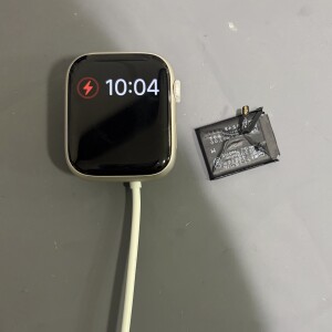奈良県奈良市油阪町　Applewatchseries9　バッテリー交換