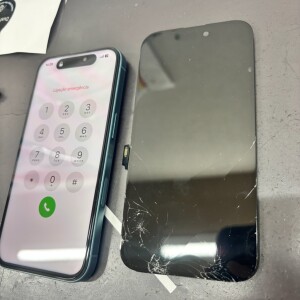 奈良県生駒郡三郷町　iPhone16　画面割れ修理