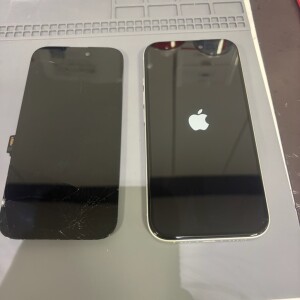 奈良県奈良市法蓮町　iPhone13　画面割れ修理
